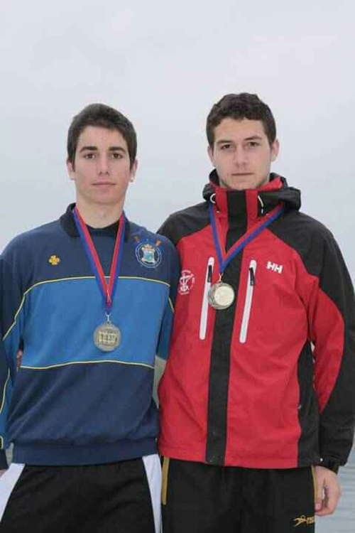 Dos medallas para los remeros del CTD Trasona en el trial de primavera de Banyoles, Girona – 1